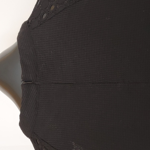 MIHOLL Women’s Long Sleeve Tops Lace Casual Loose Blouses T Shirts Size Med - Picture 11 of 13